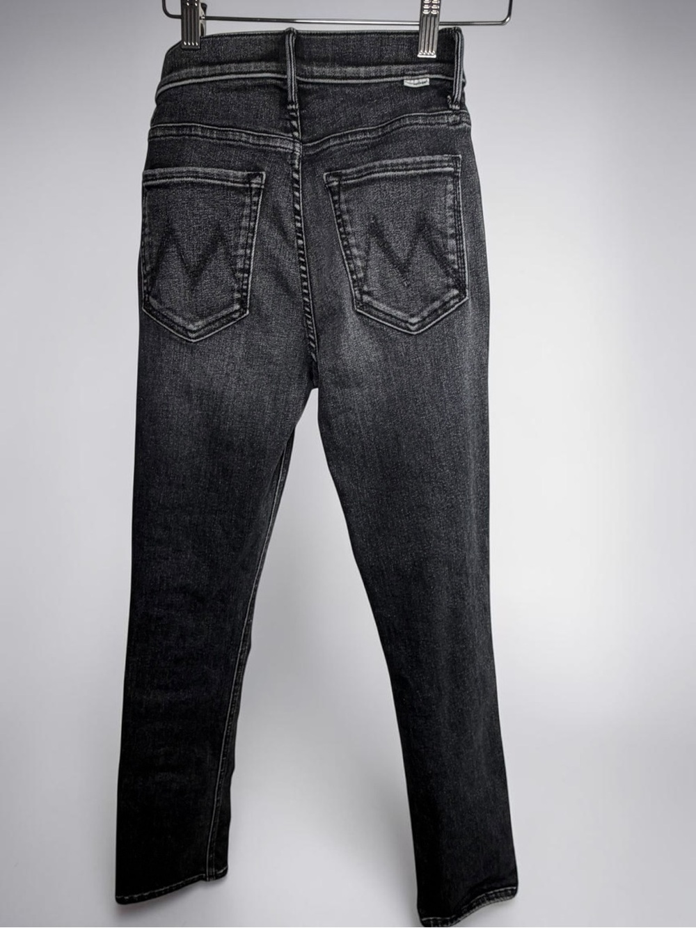 MOTHER The Mid Rise Dazzler Jeans The Night Is watching  Size 25 Washed Black* - Picture 2 of 16